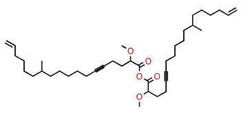 2-Methoxy-12-methyloctadeca-17-en-5-ynoic anhydride